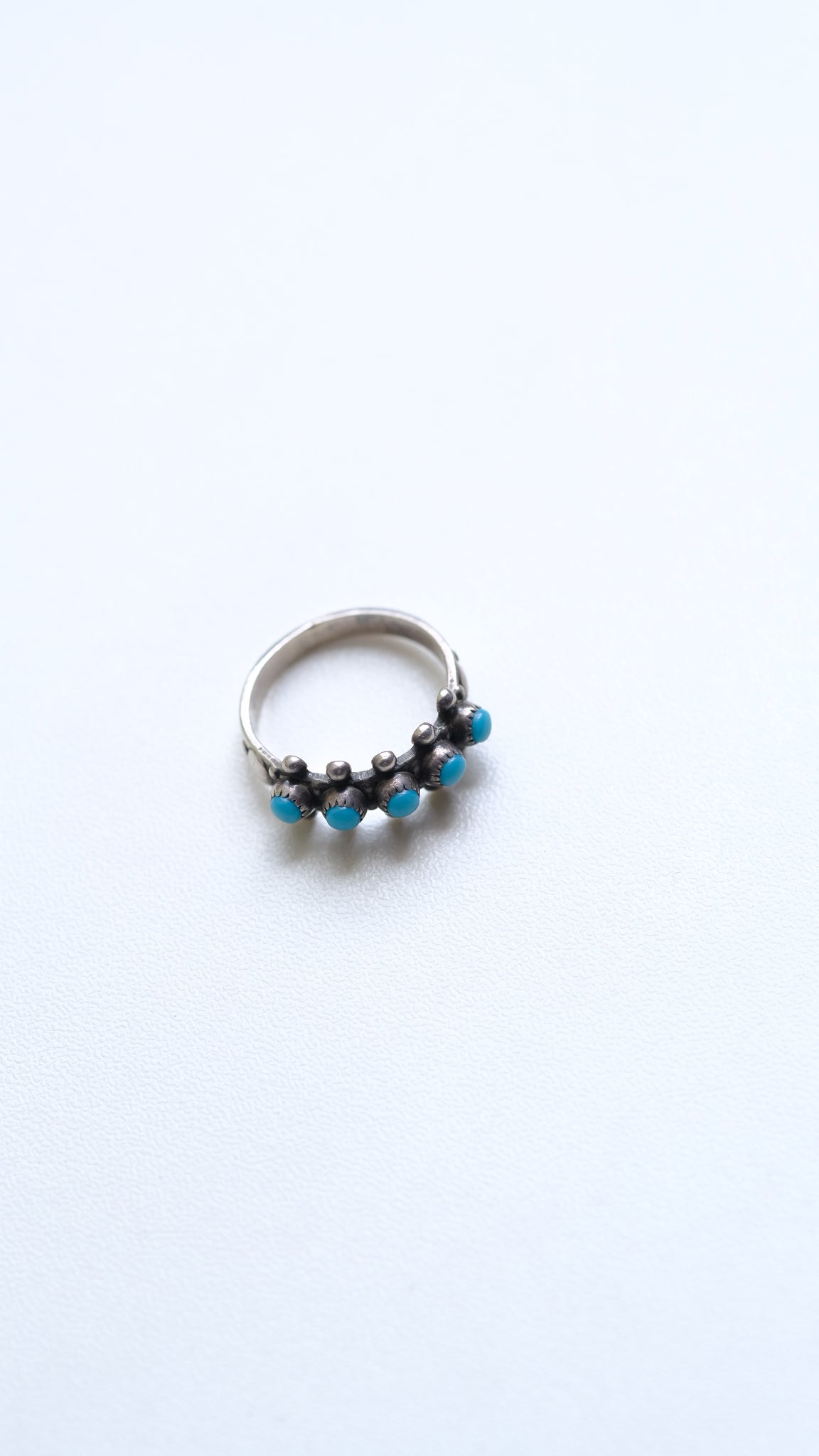 Sterling silver turquoise ring
