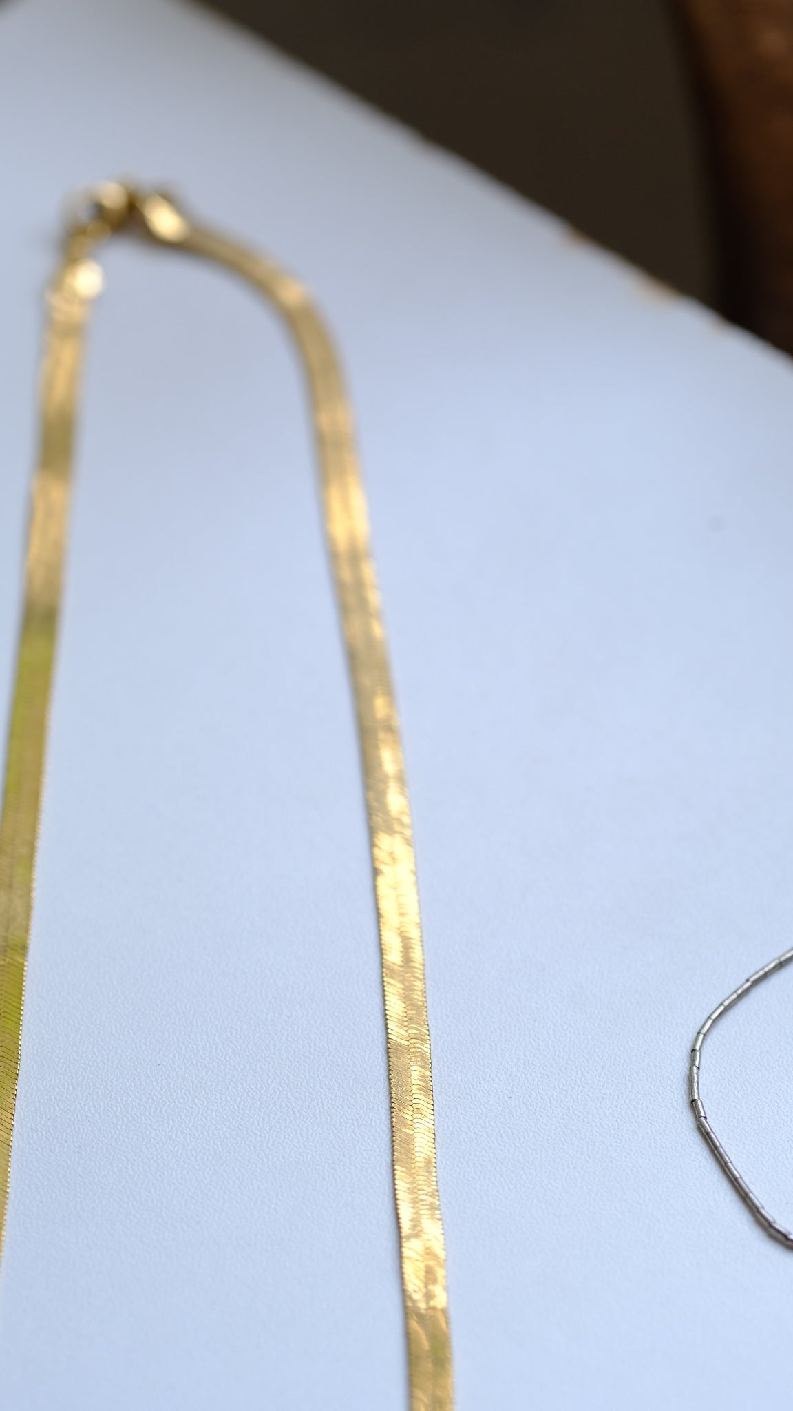 Herring bone vintage necklace