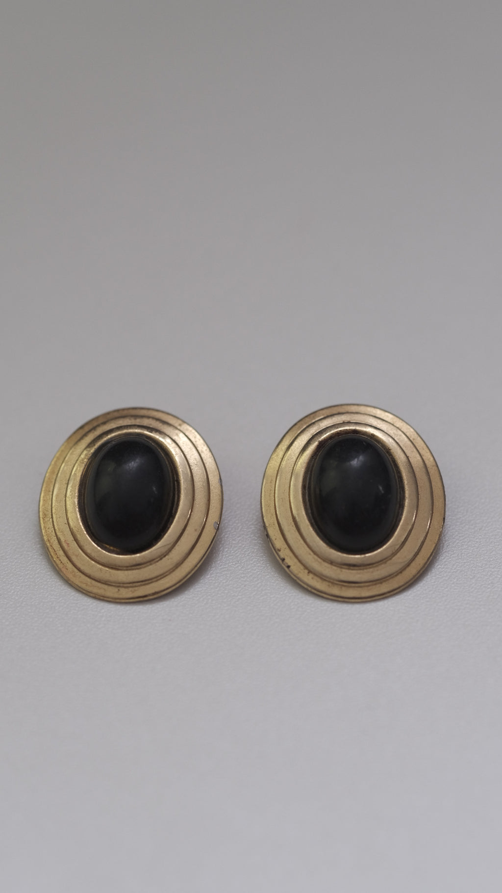 Vintage clipper earrings