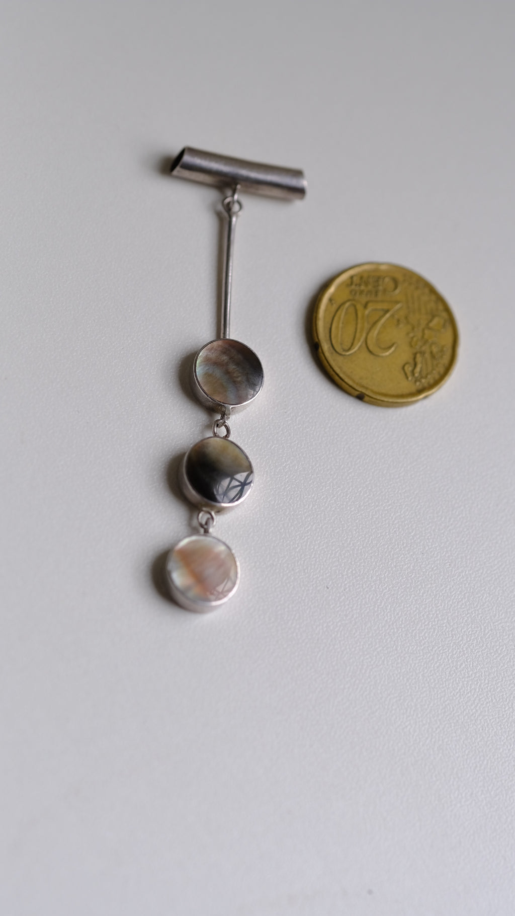 Vintage mother of pearl pendant