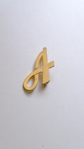 Vintage A Brooch