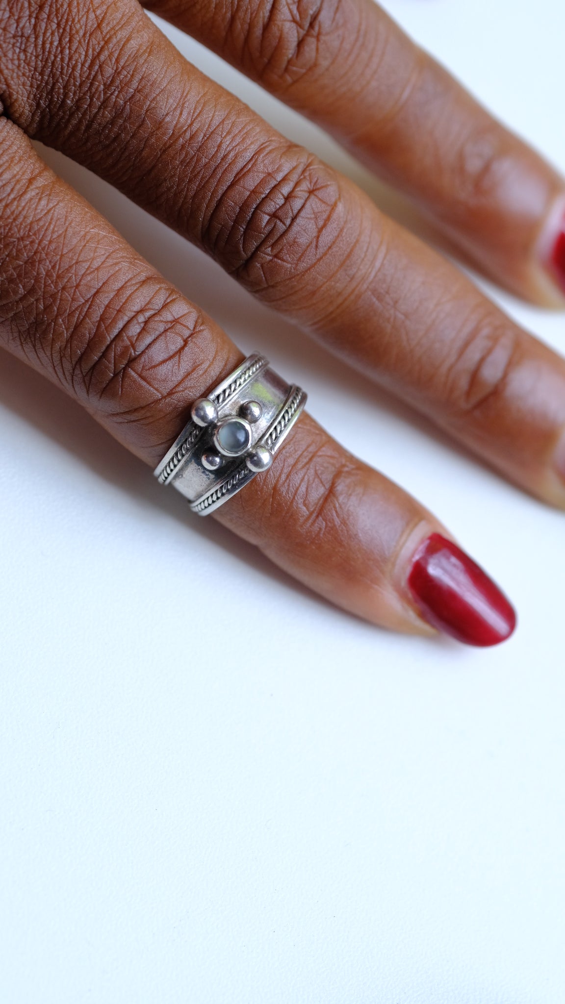 Sterling silver vintage ring