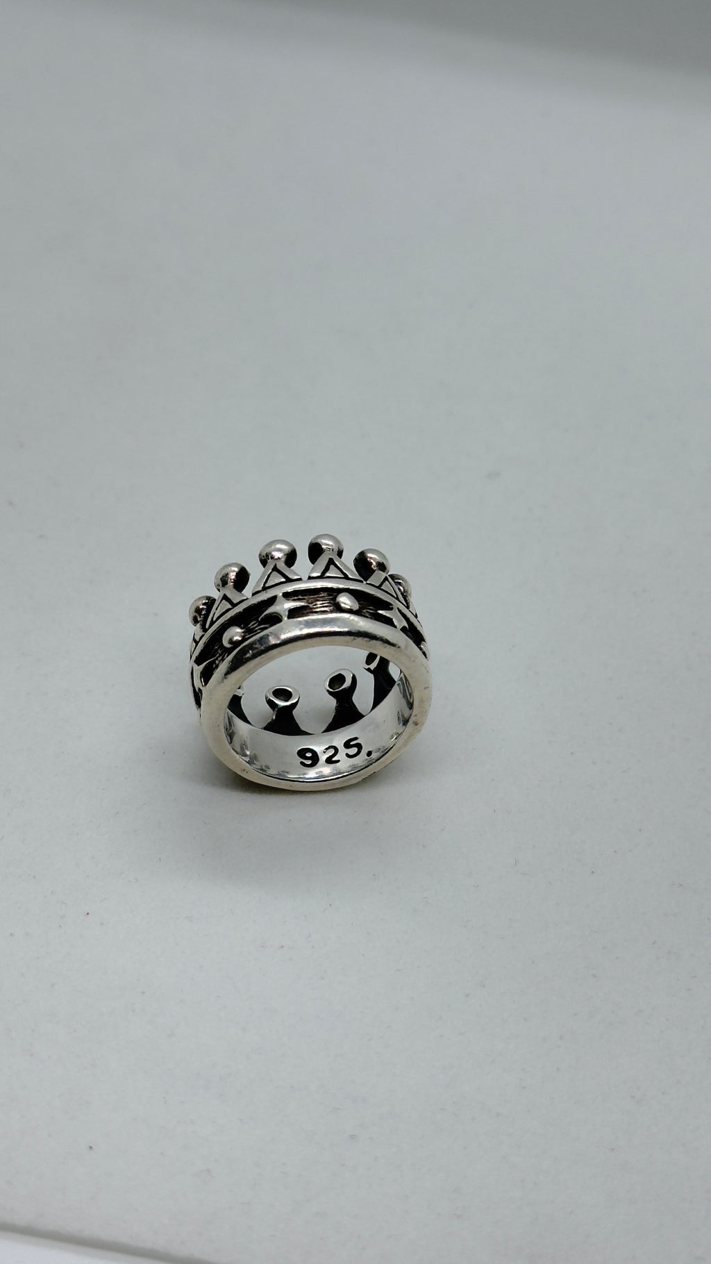 Street Crown 925 silver ring