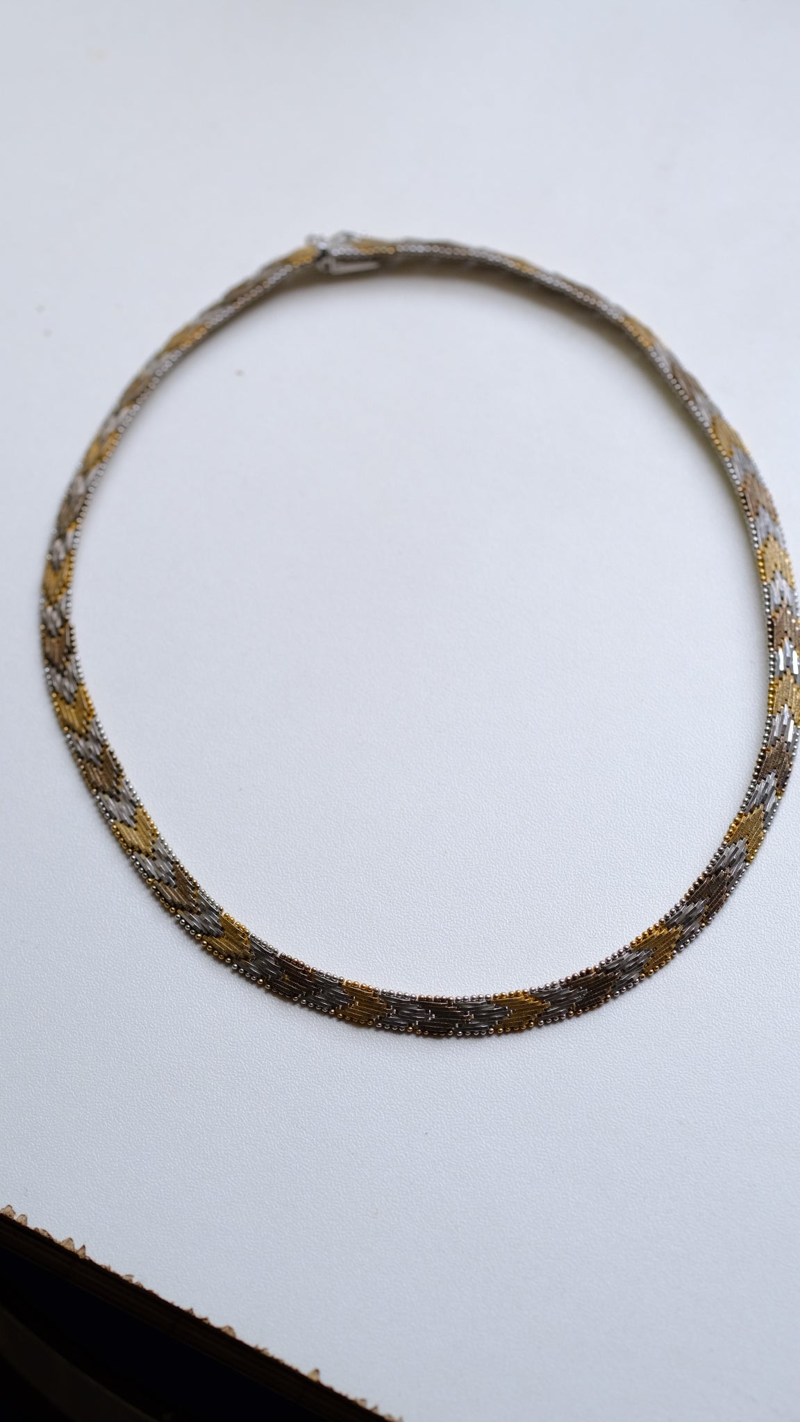 Sterling silver choker