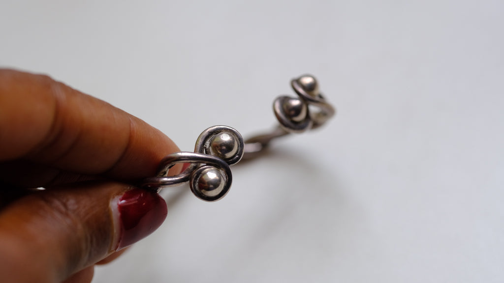 Vintage rope bangle