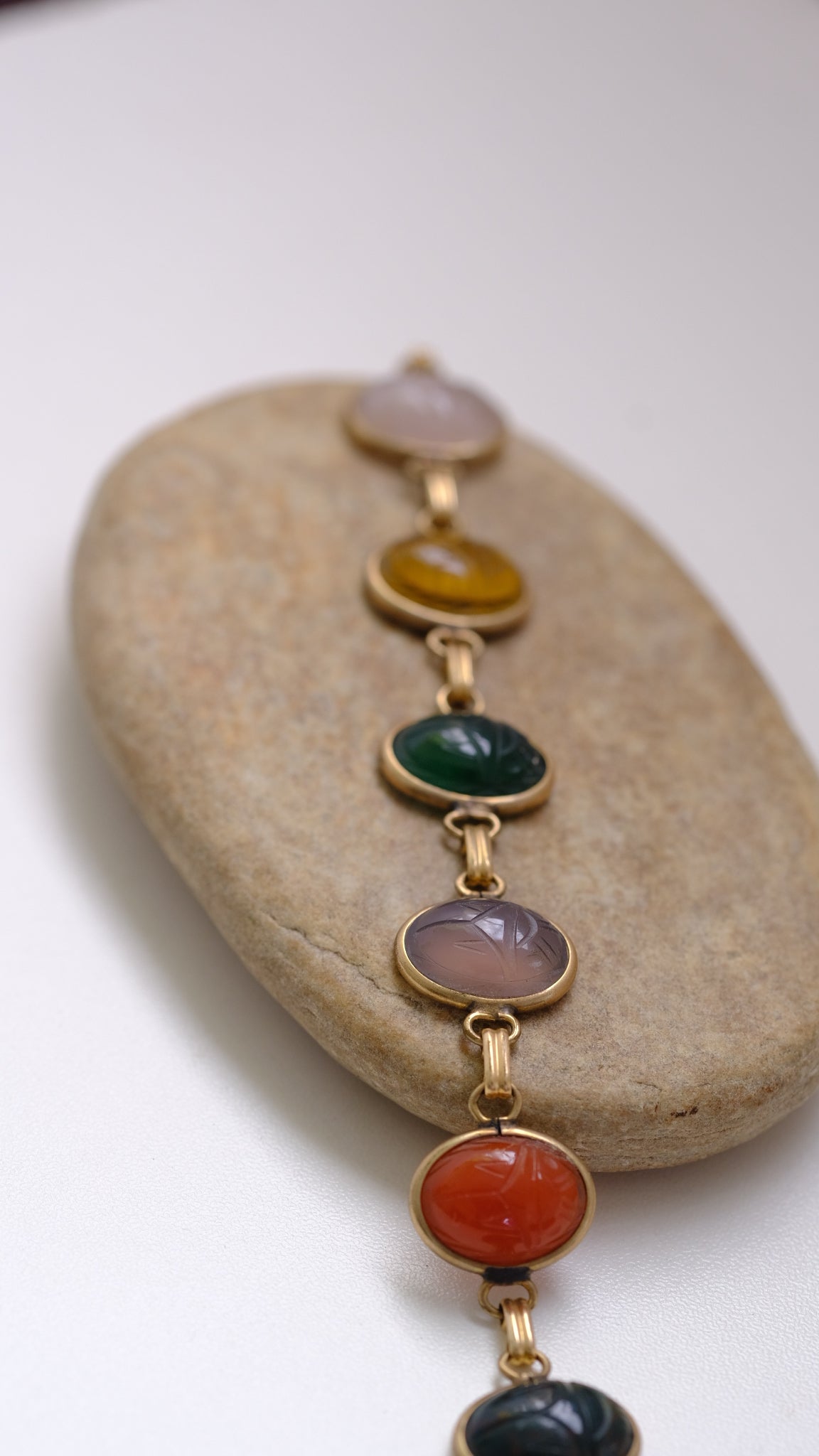 Multi stones vintage bracelet