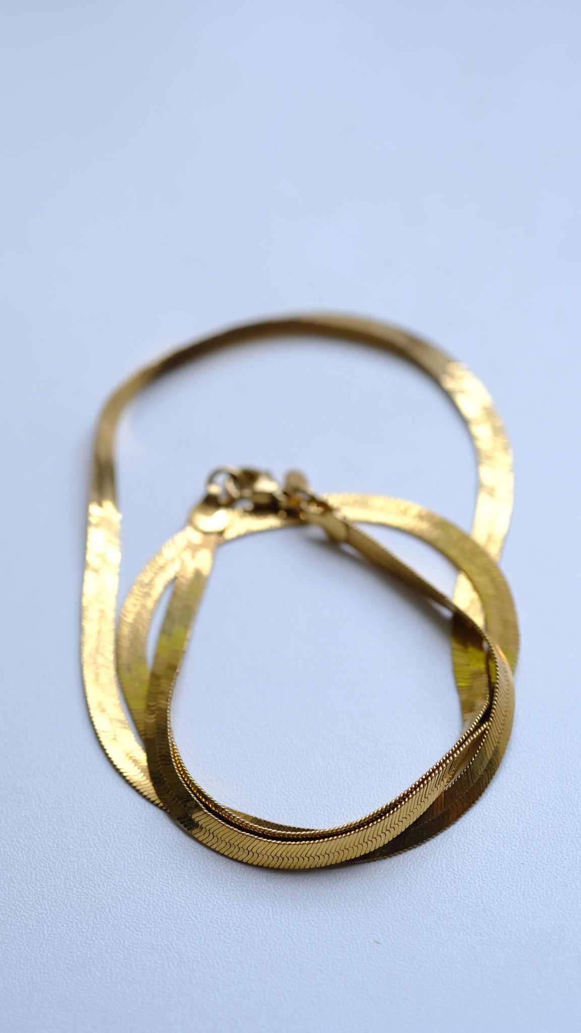 Herring bone vintage necklace