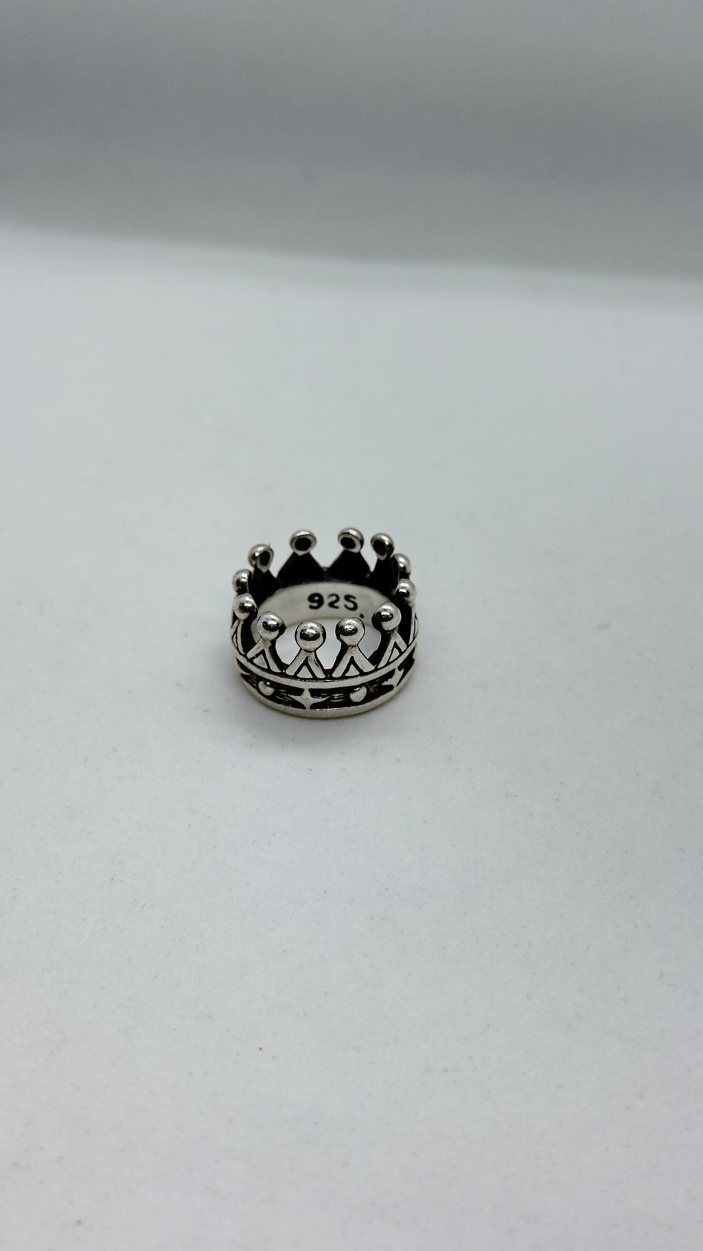 Street Crown 925 silver ring