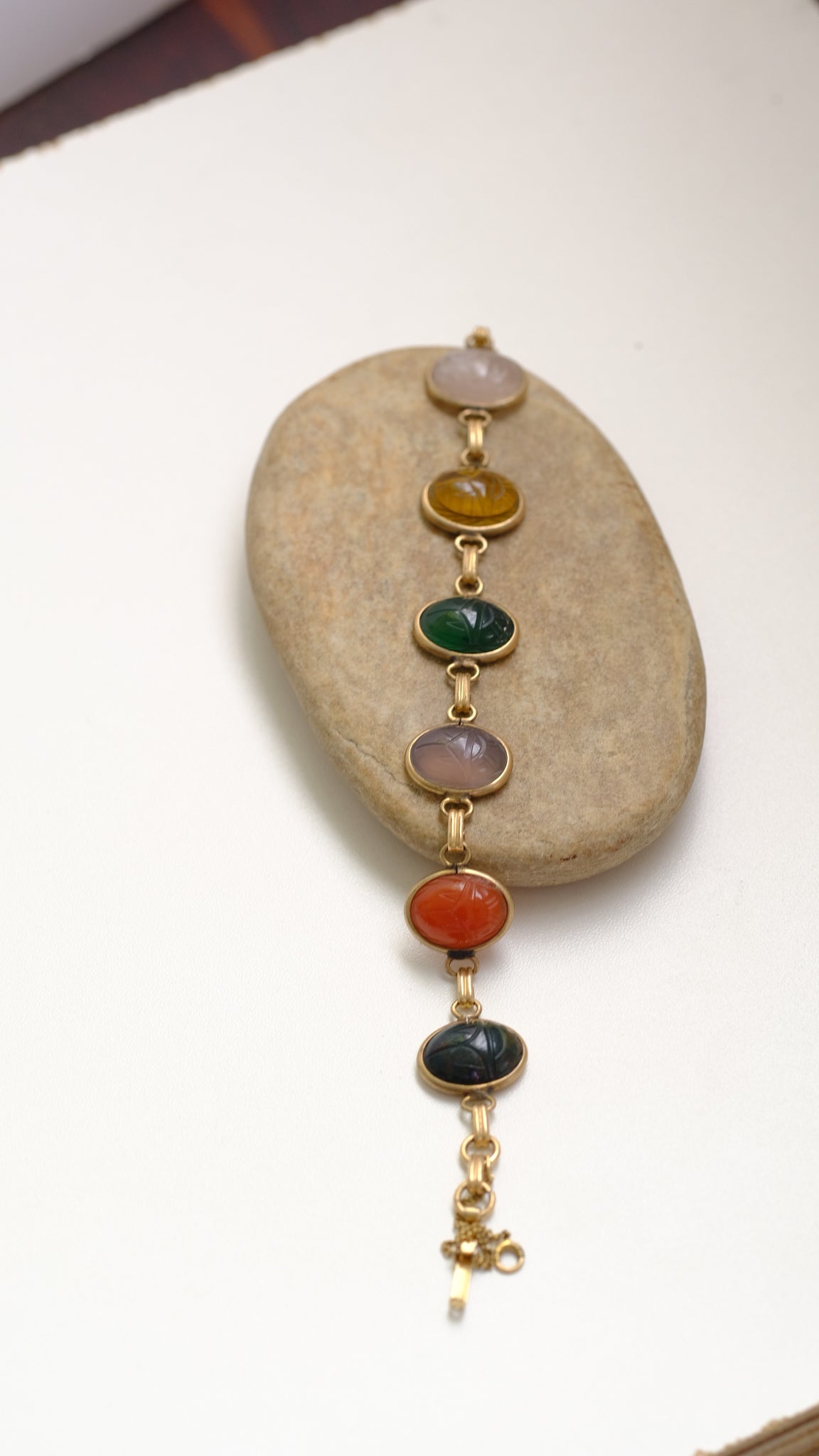 Multi stones vintage bracelet