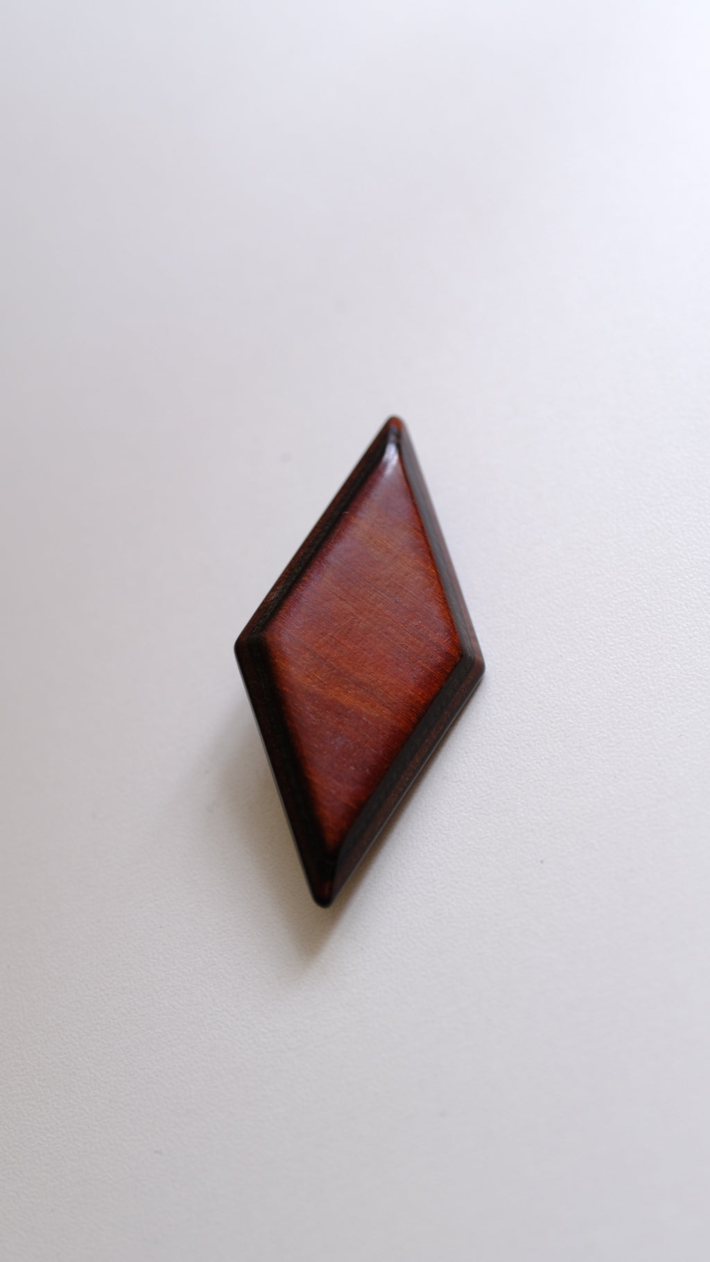 Vintage Wooden brooch