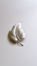 Vintage silver tone brooch