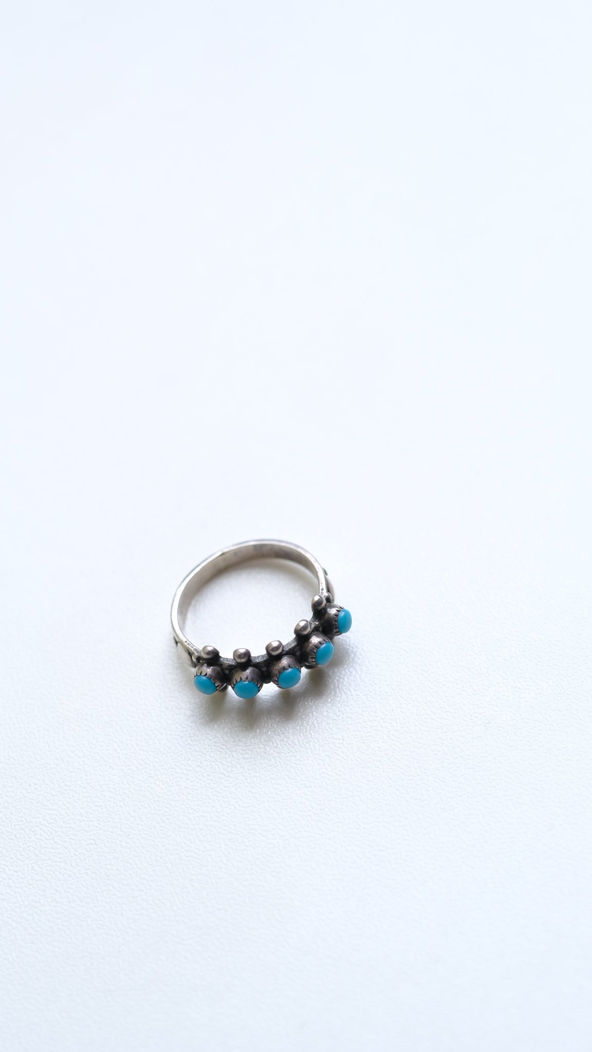 Sterling silver turquoise ring