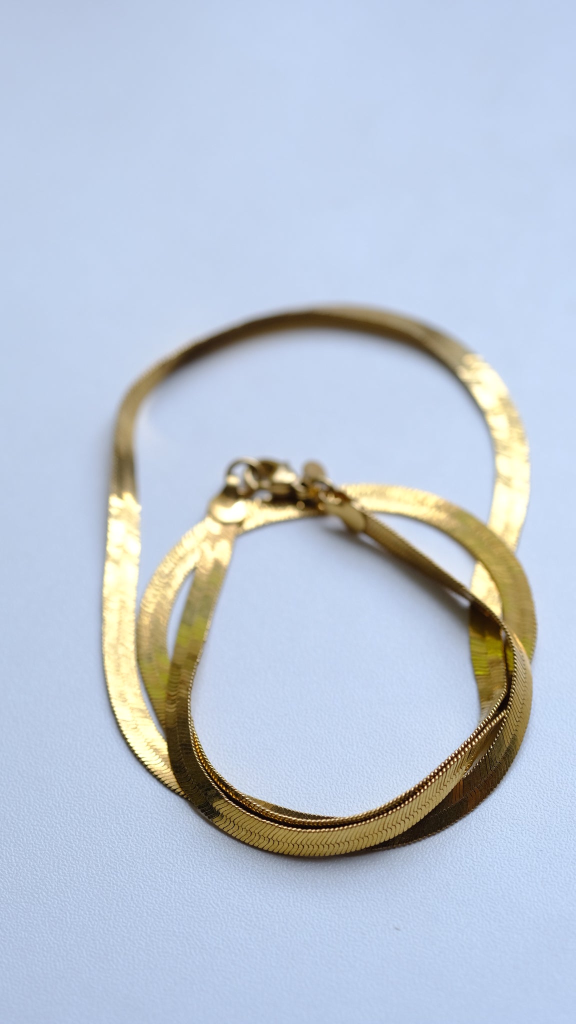 Herring bone vintage necklace