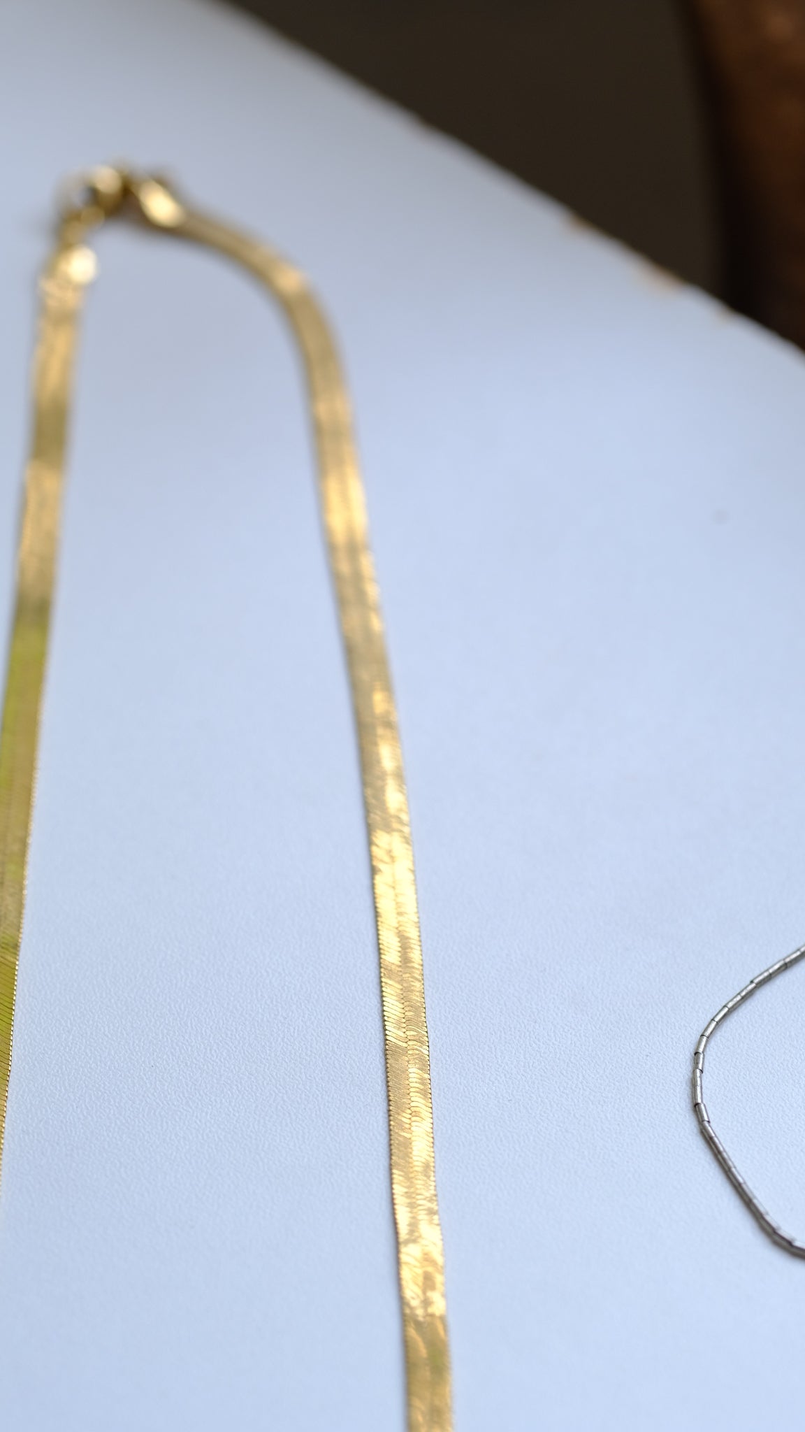 Herring bone vintage necklace